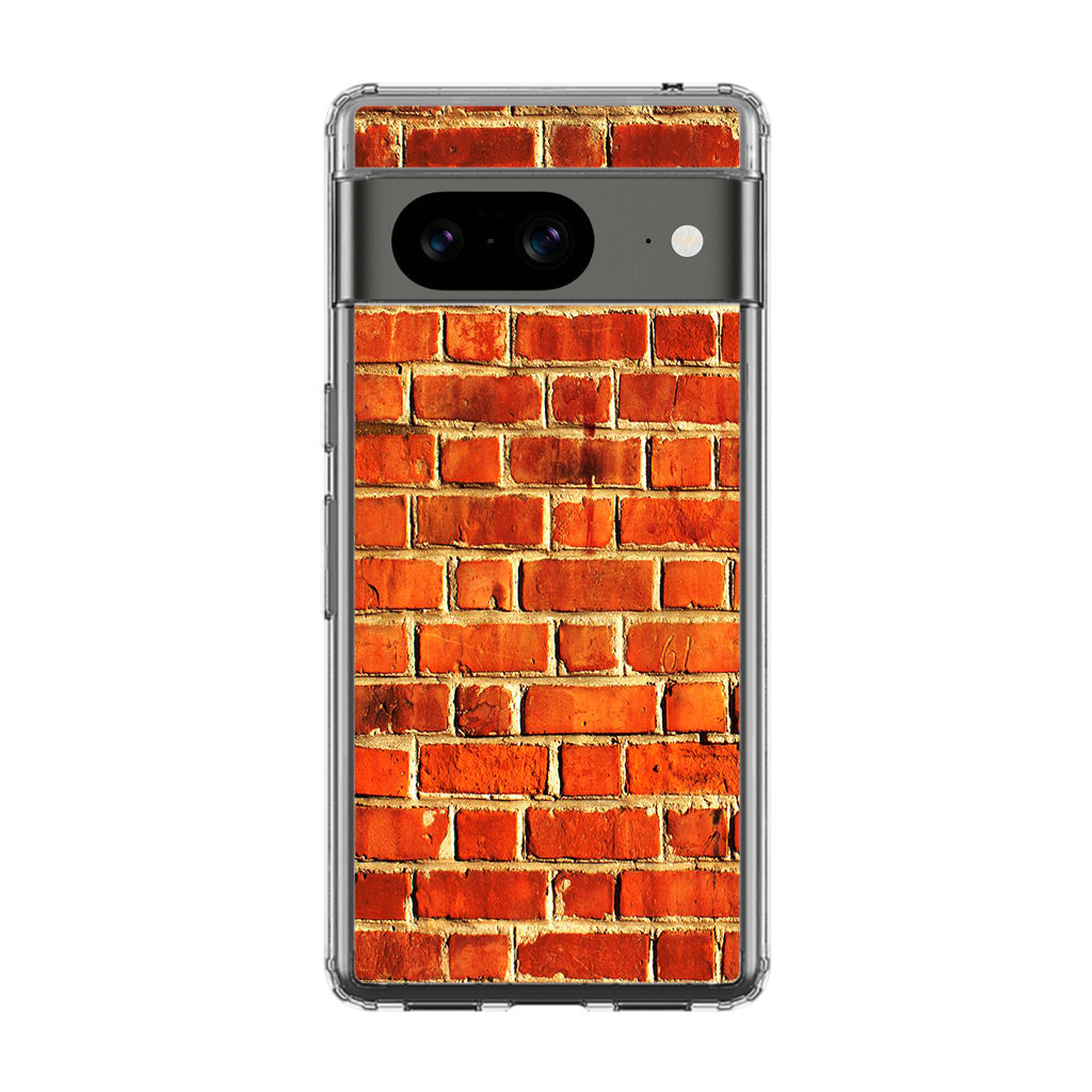 Brick Wall Pattern Google Pixel 8 Case