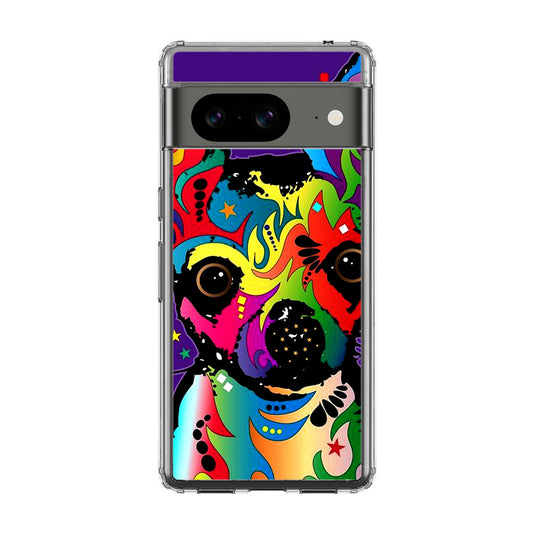 Colorful Chihuahua Google Pixel 8 Case