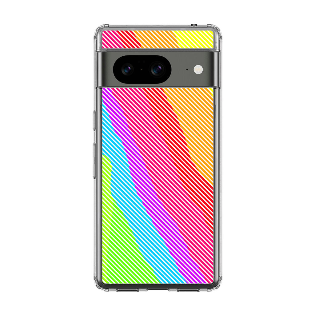 Colorful Stripes Google Pixel 8 Case