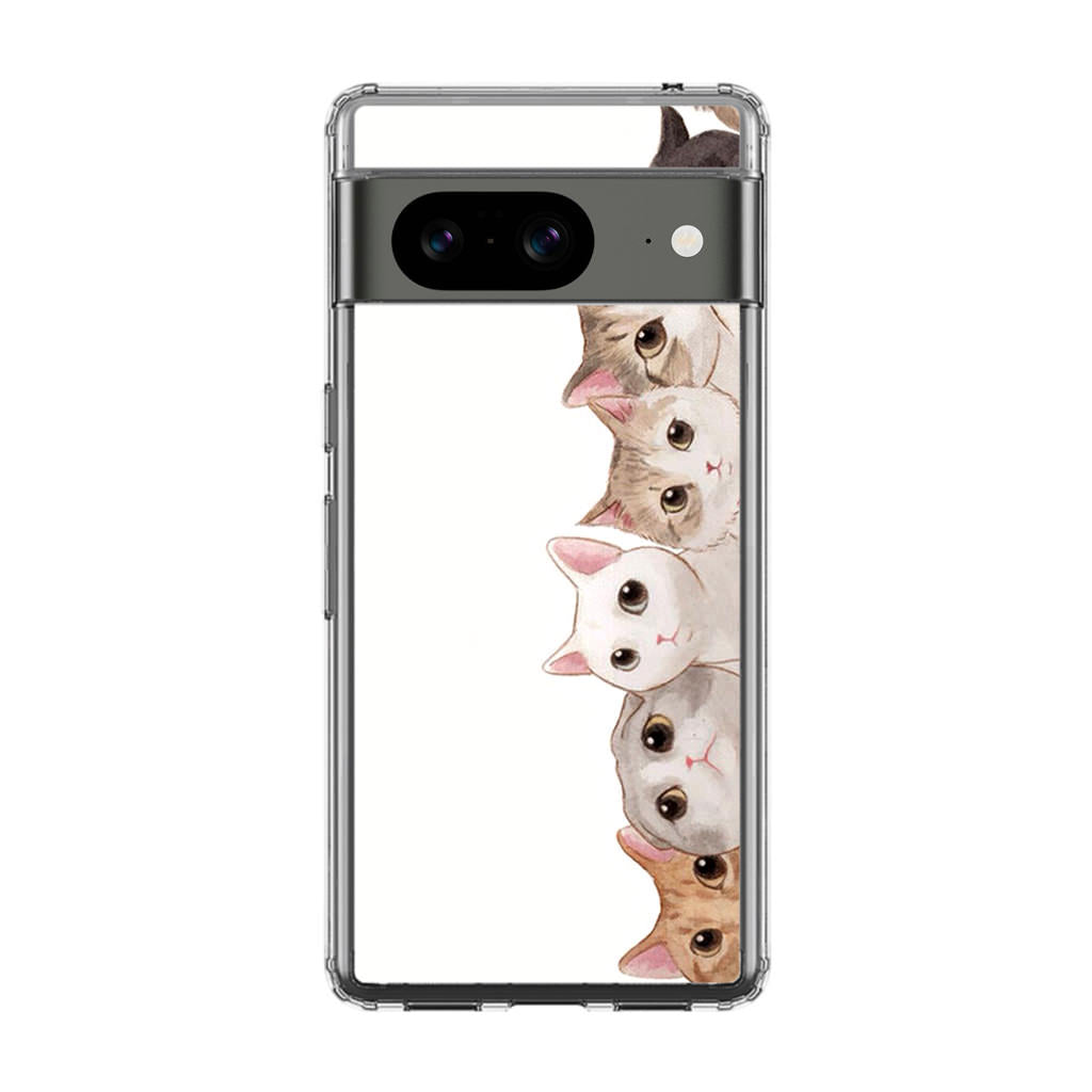 Cute Cats Vertical Google Pixel 8 Case