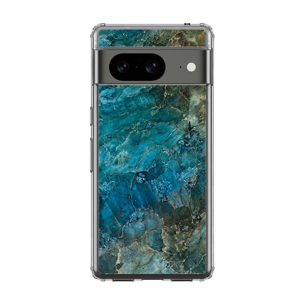 Deep Ocean Marble Google Pixel 8 Case