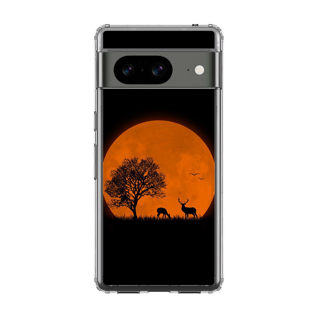 Deer Silhouette Google Pixel 8 Case