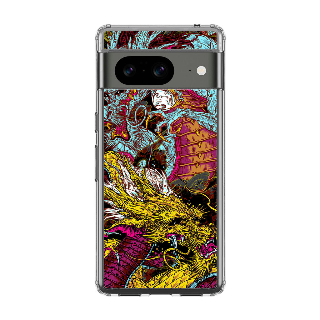 Double Dragons Google Pixel 8 Case