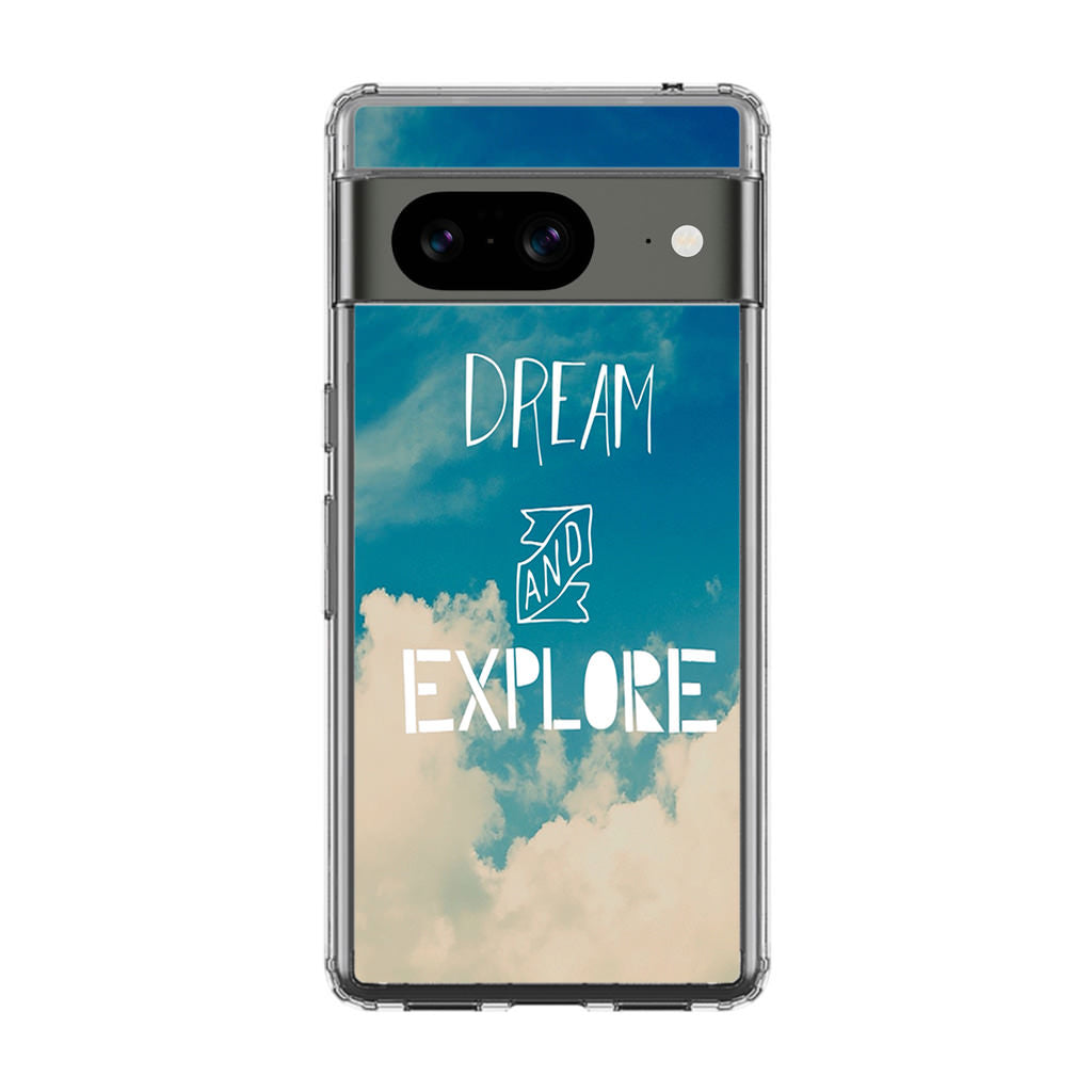 Dream and Explore Google Pixel 8 Case