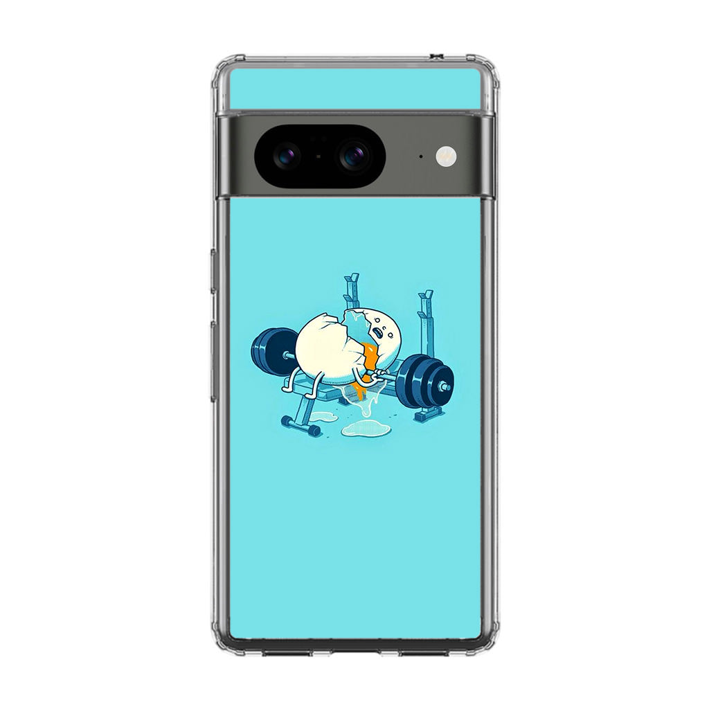 Egg Accident Workout Google Pixel 8 Case