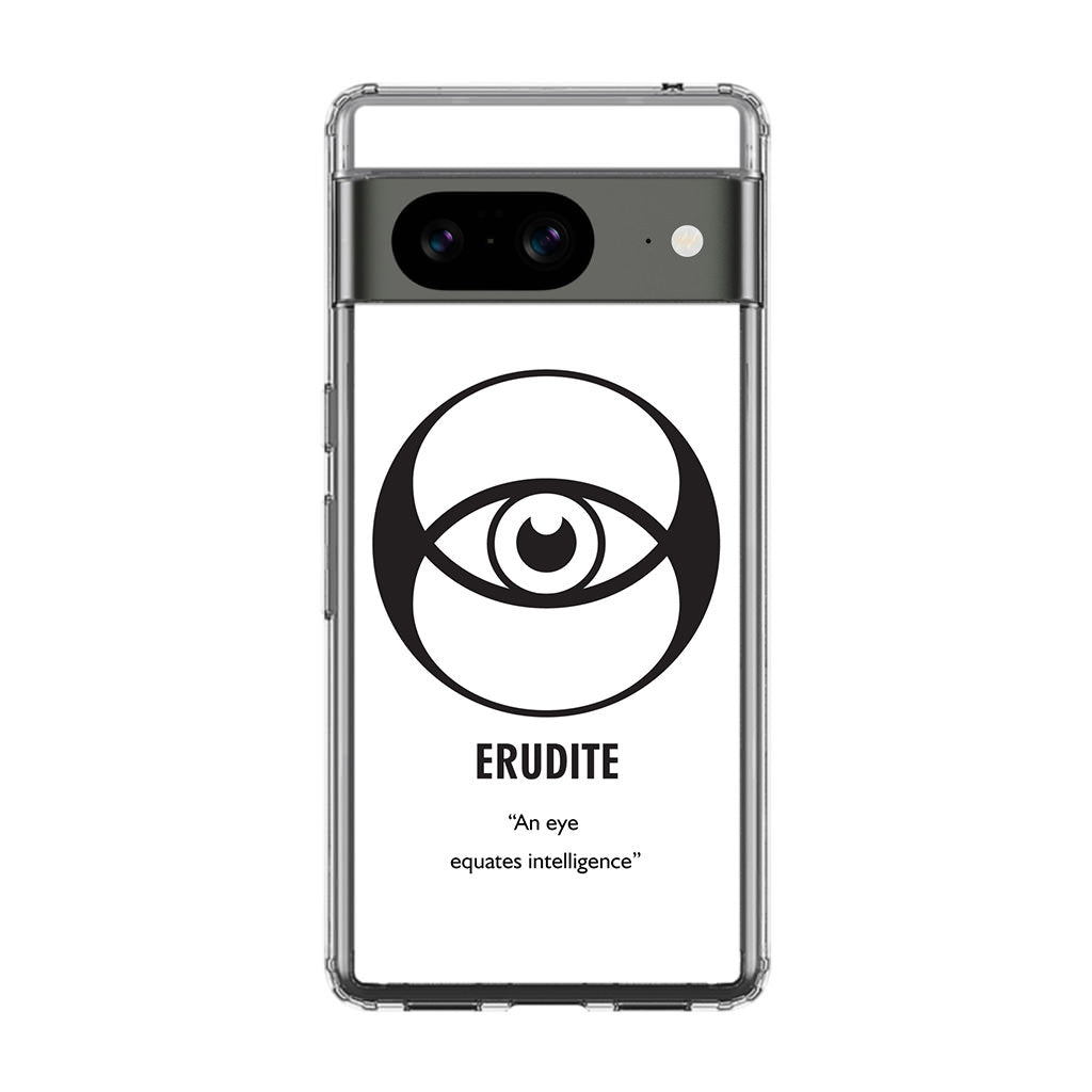 Erudite Divergent Faction Google Pixel 8 Case