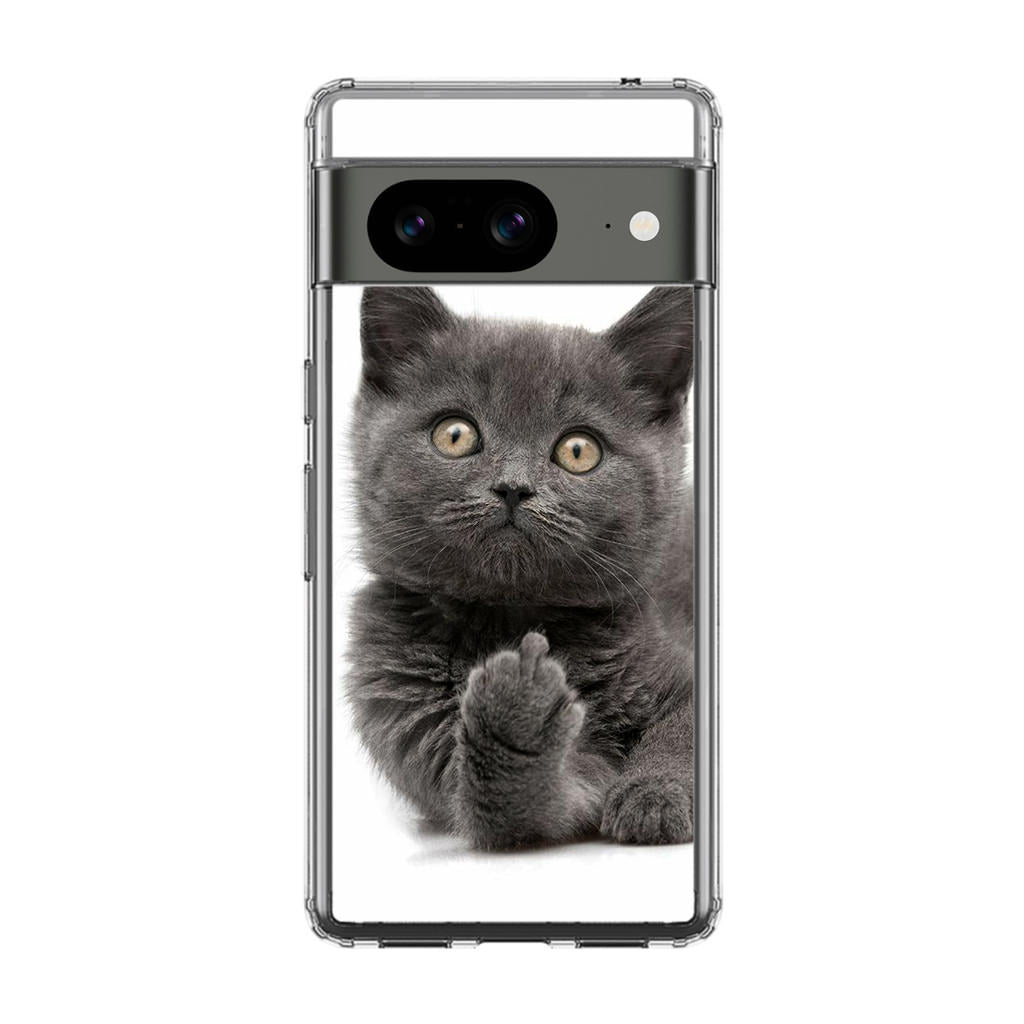 Finger British Shorthair Cat Google Pixel 8 Case