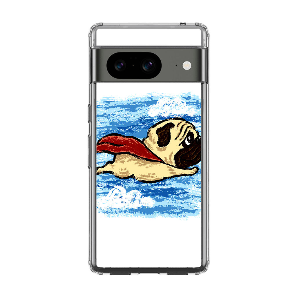 Flying Pug Google Pixel 8 Case