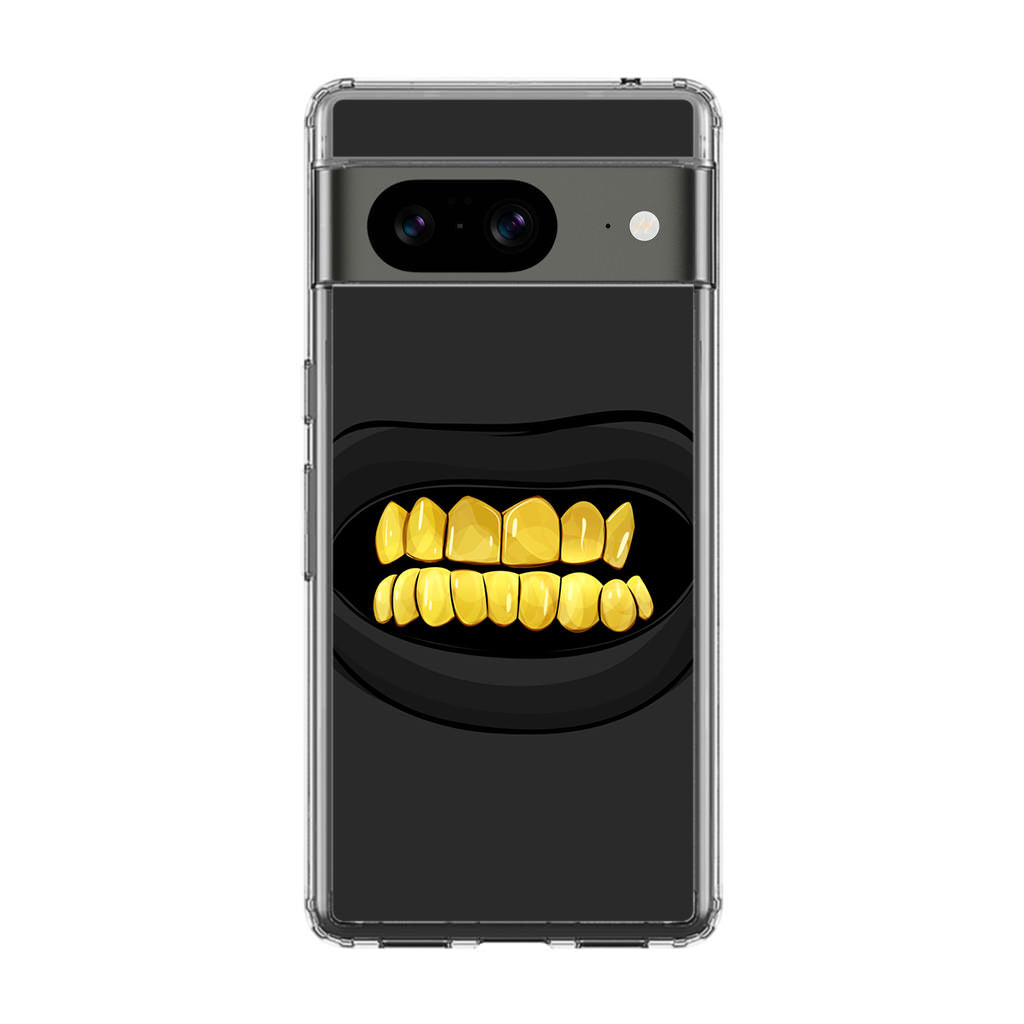 Gold Grillz Google Pixel 8 Case