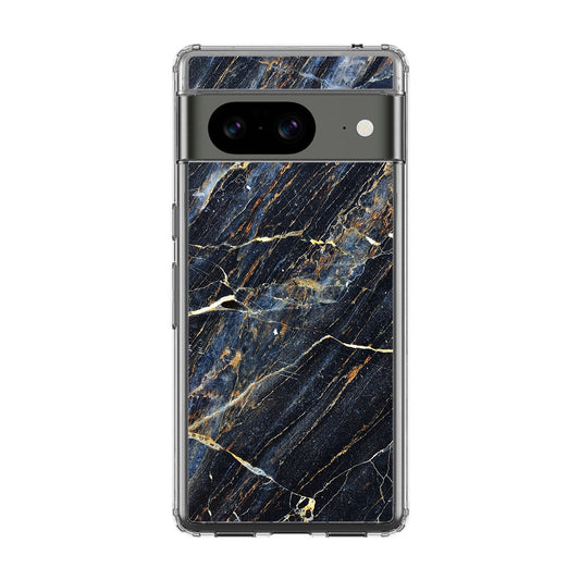 Golden Black Marble Google Pixel 8 Case