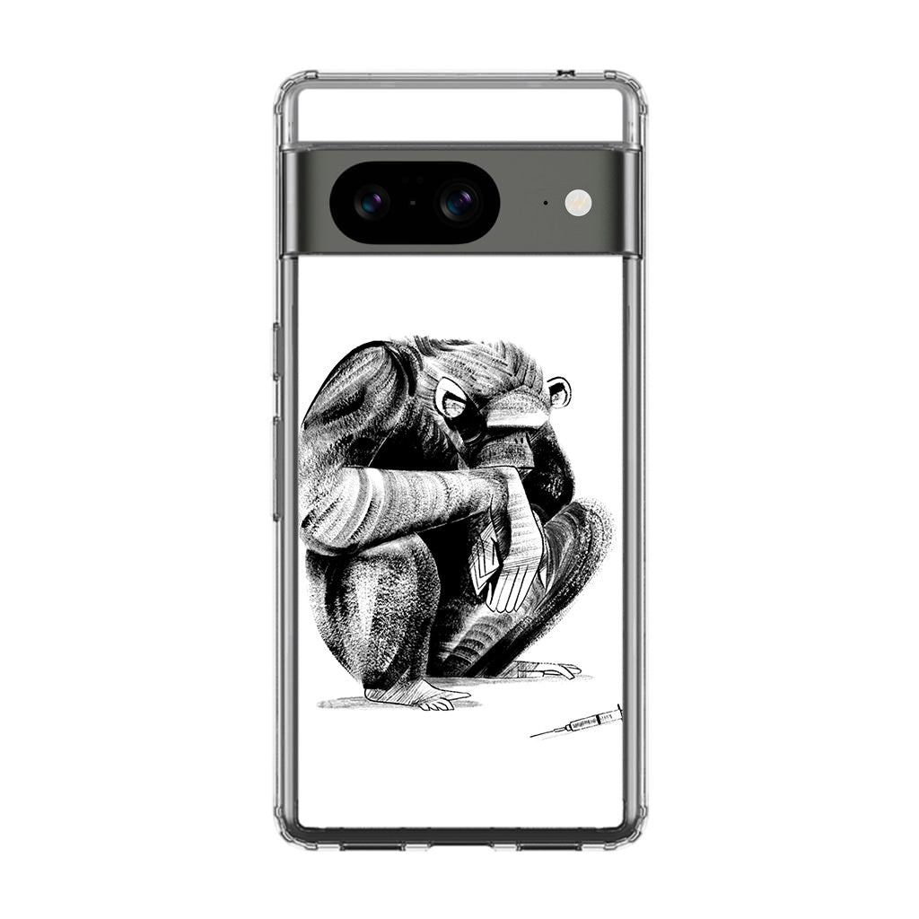 Guinea Chimp Google Pixel 8 Case