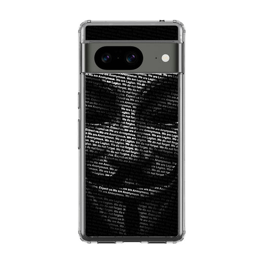 Guy Fawkes Mask Anonymous Google Pixel 8 Case