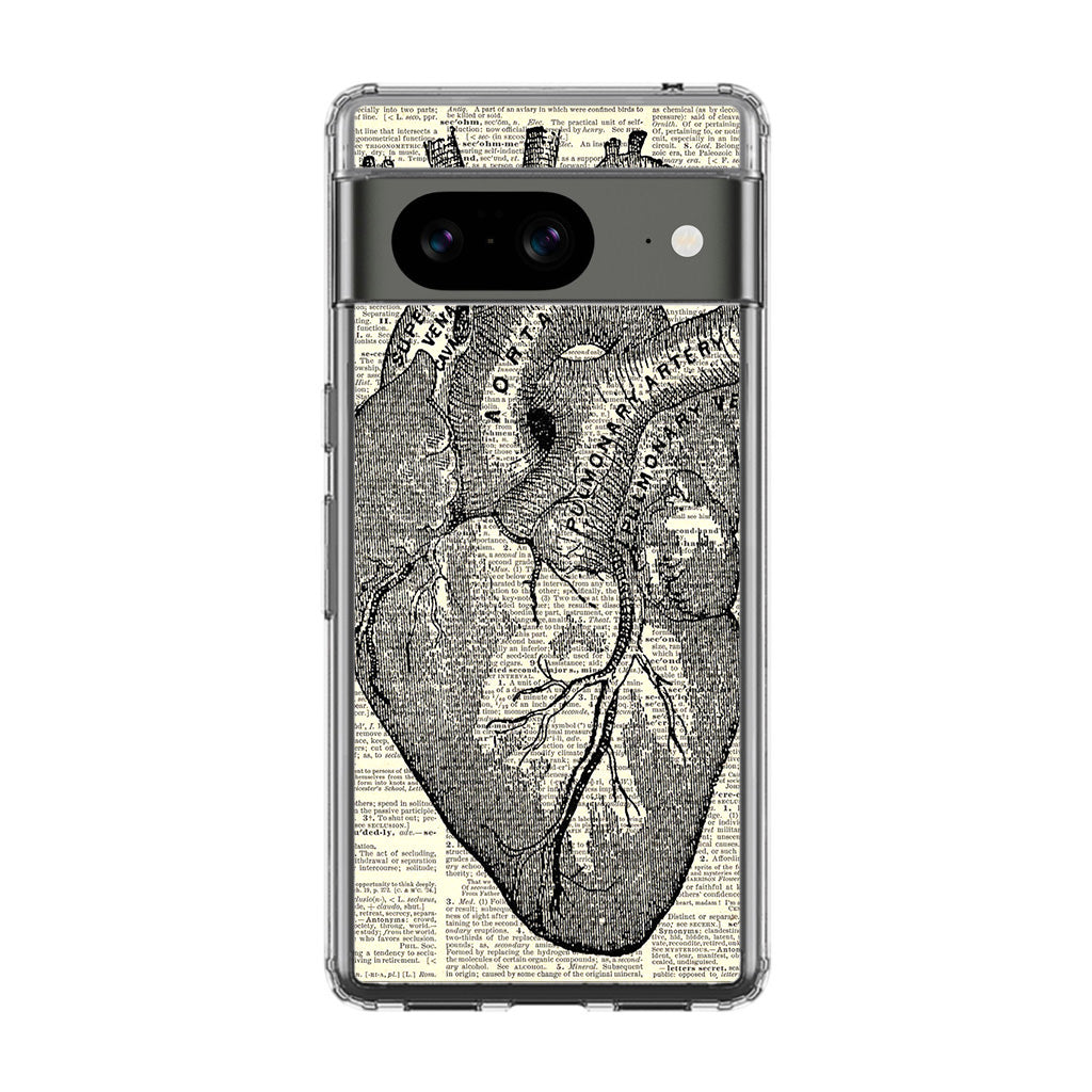 Heart Book Art Google Pixel 8 Case