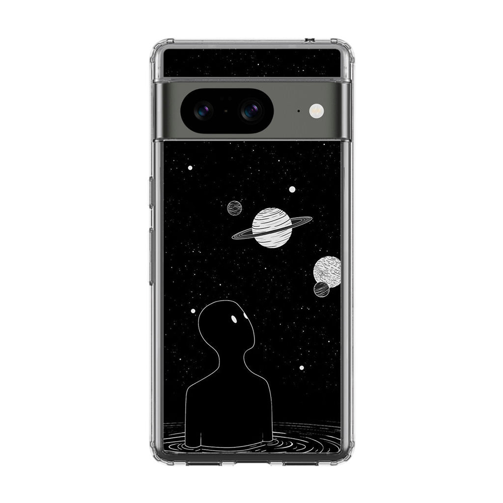 Hello Saturn Google Pixel 8 Case