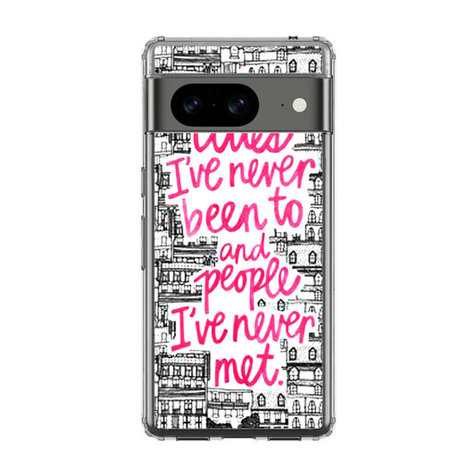 John Green Quotes I'm in Love With Cities Google Pixel 8 Case