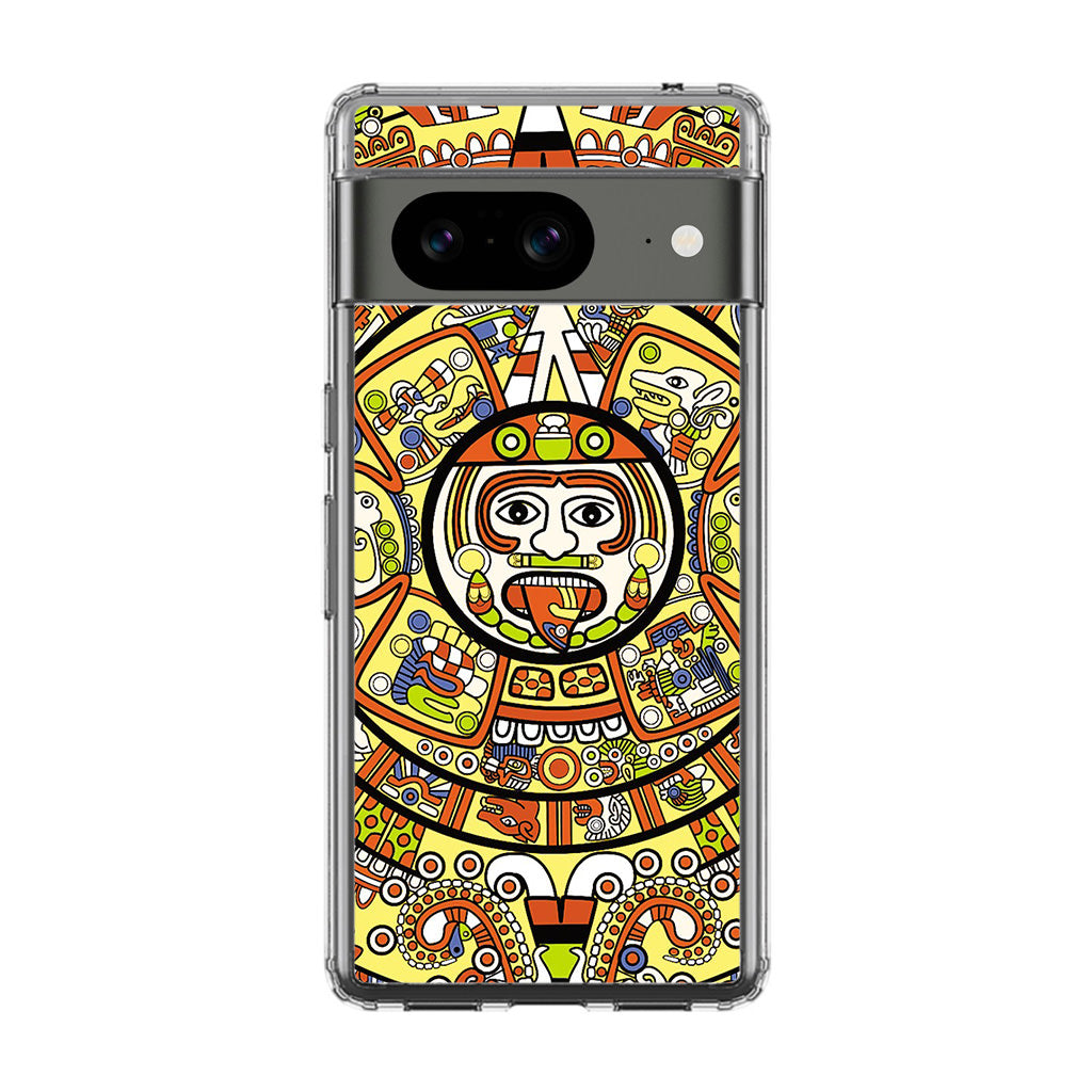 Mayan Calendar Google Pixel 8 Case