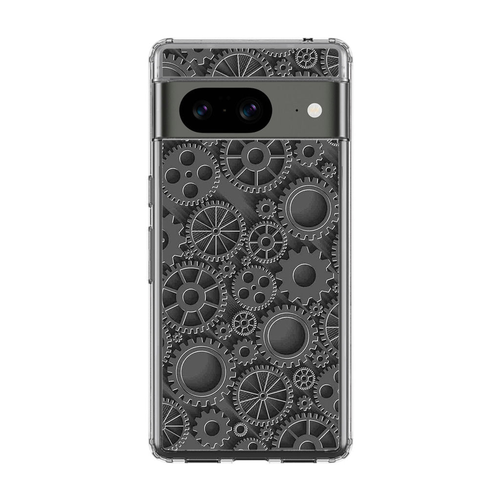 Mechanical Gears Google Pixel 8 Case