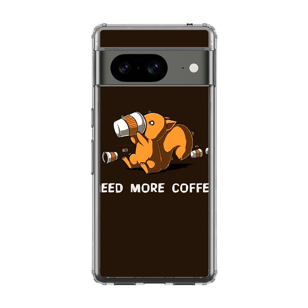 Need More Coffee Programmer Story Google Pixel 8 Case