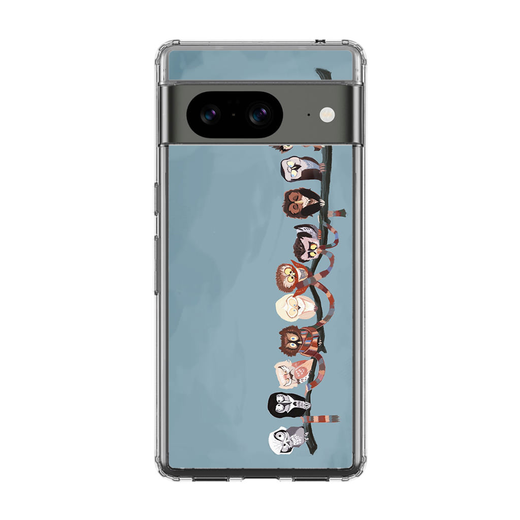 Owls on The Branch Google Pixel 8 Case