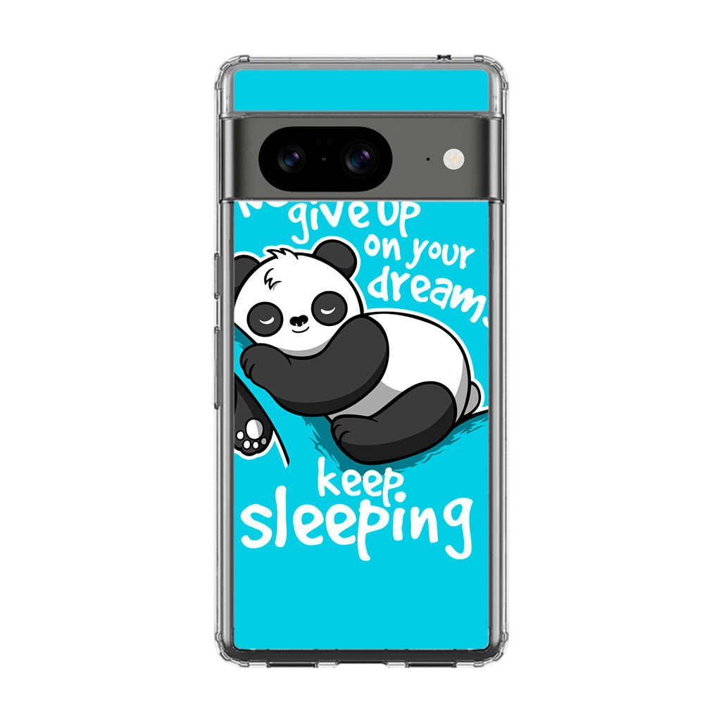 Panda Keep Sleeping Google Pixel 8 Case