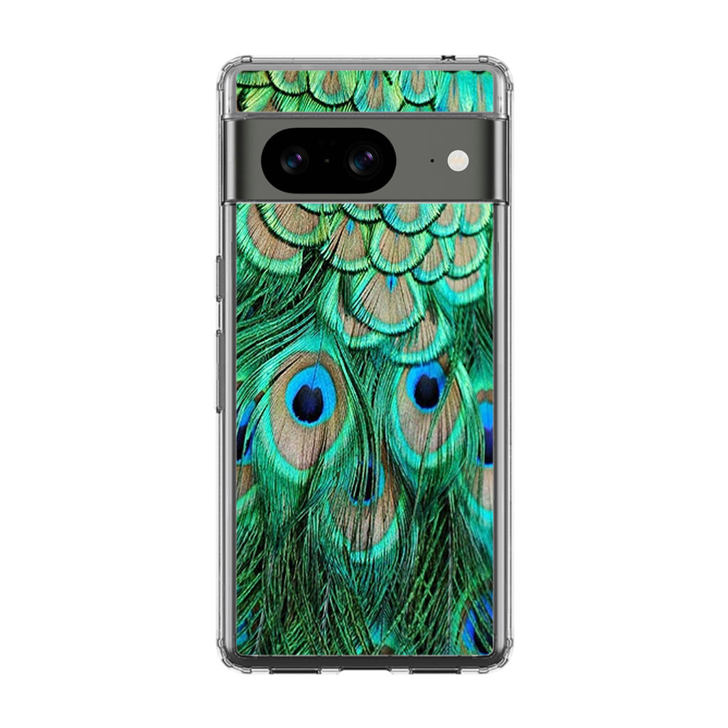 Peacock Feather Google Pixel 8 Case