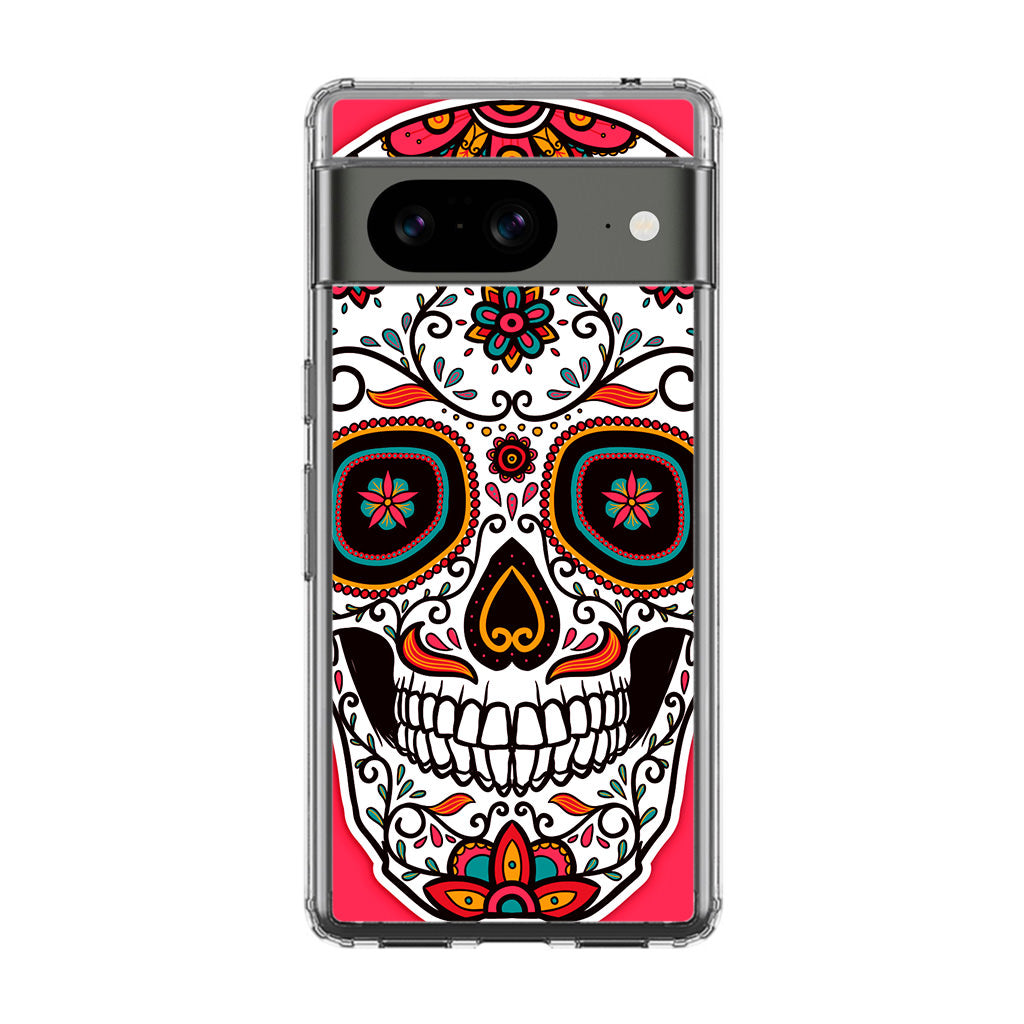 Pink Sugar Skull Google Pixel 8 Case