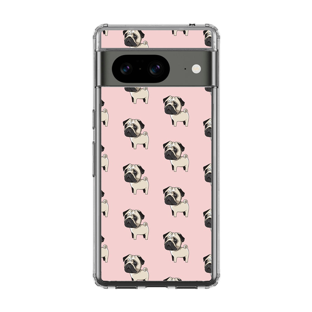 Pugs Pattern Google Pixel 8 Case