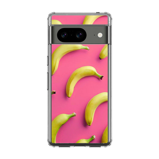 Real Bananas Fruit Pattern Google Pixel 8 Case