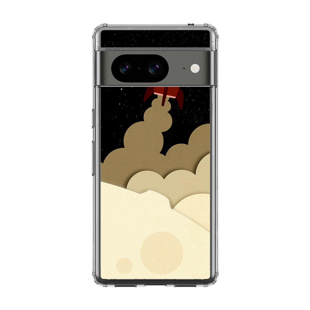 Rocket Ship Google Pixel 8 Case