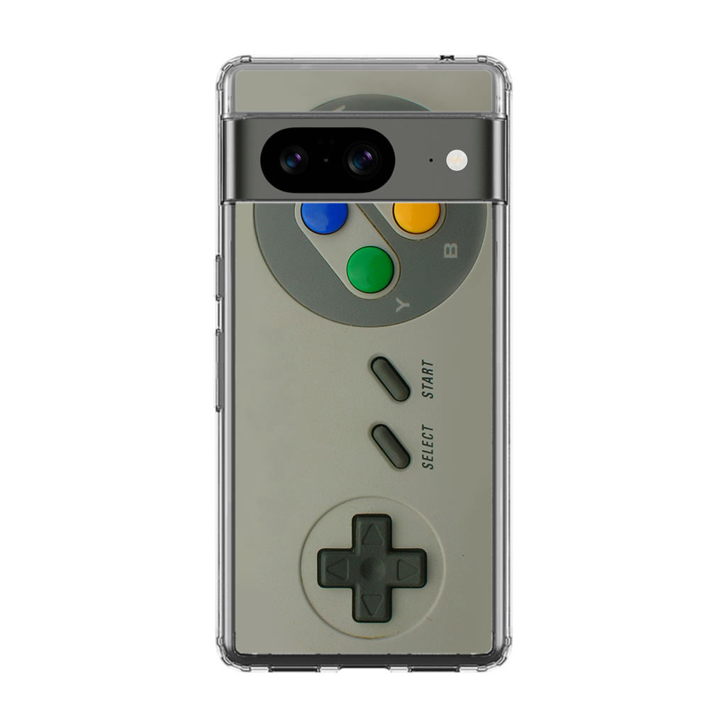 Silver Console Controller Google Pixel 8 Case