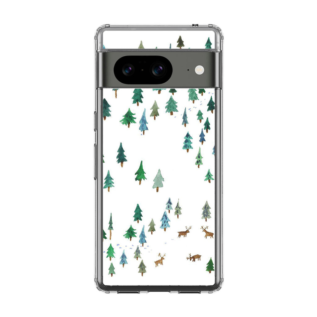 Snow Everywhere Google Pixel 8 Case