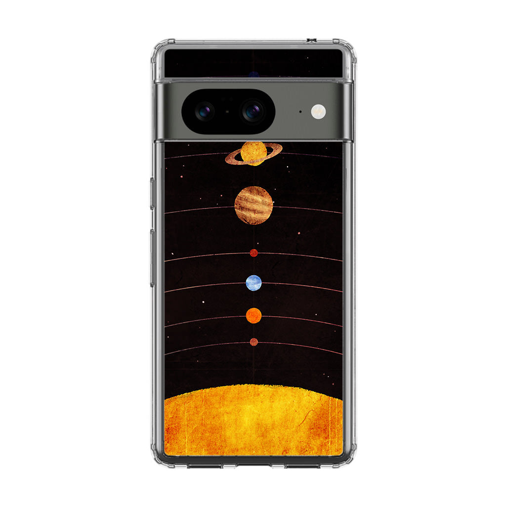 Solar System Google Pixel 8 Case