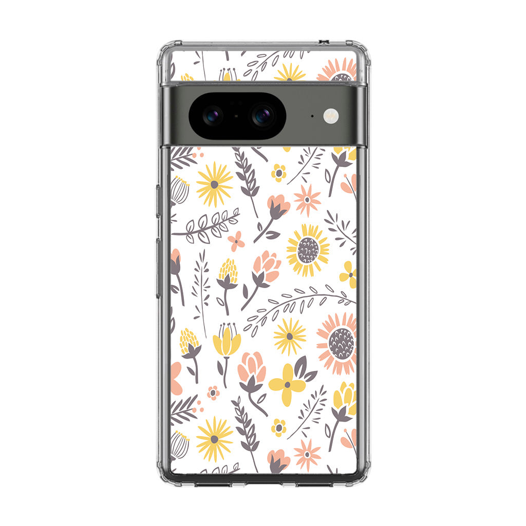 Spring Things Pattern Google Pixel 8 Case