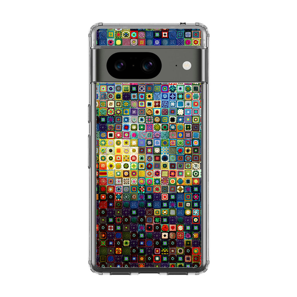 Starry Night Tiles Google Pixel 8 Case