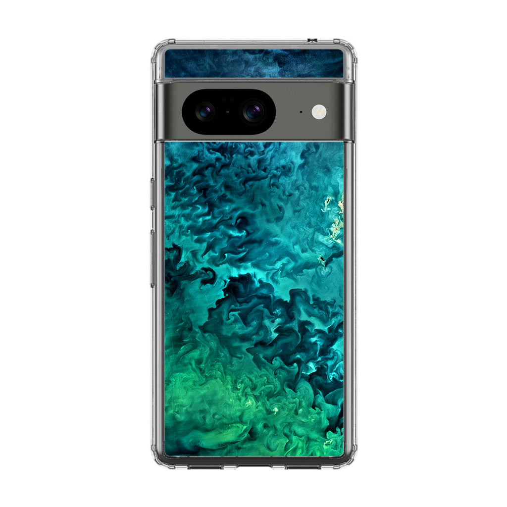 Swirls In The Yellow Sea Google Pixel 8 Case