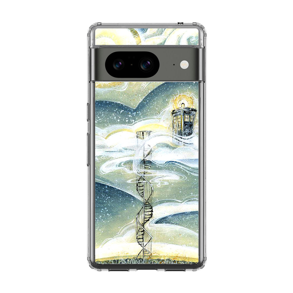 Tardis Cloud Google Pixel 8 Case