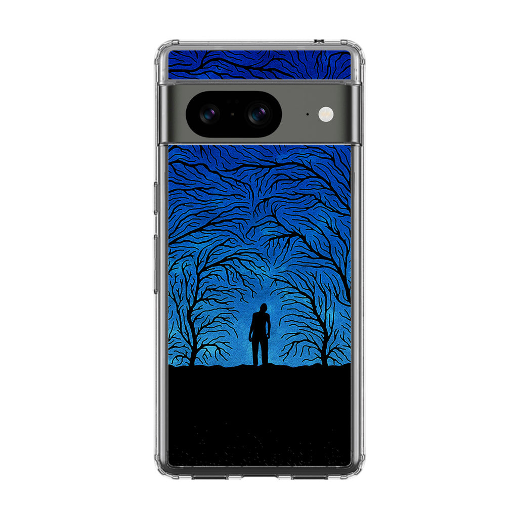 Trees People Shadow Google Pixel 8 Case