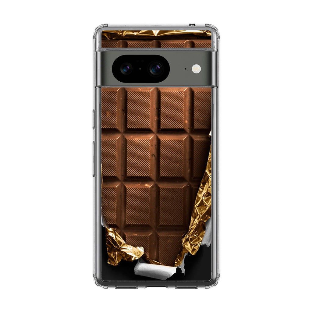 Unwrapped Chocolate Bar Google Pixel 8 Case