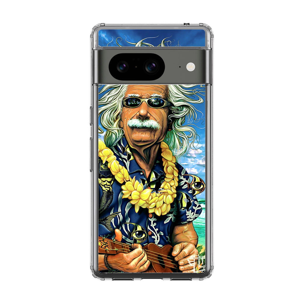 Albert Enstein On Vacation Google Pixel 8 Case