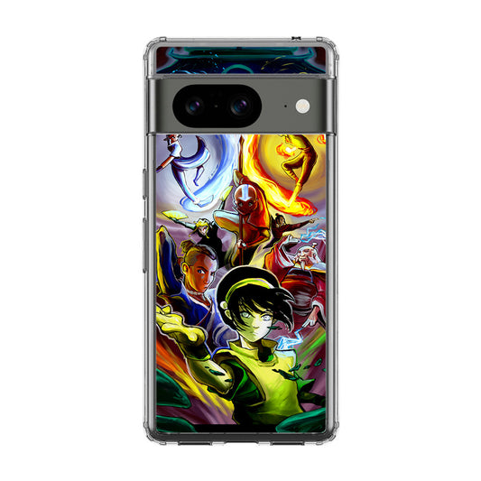 Avatar The Last Airbender Characters Google Pixel 8 Case