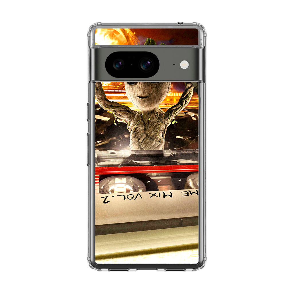 Baby Groot Mix Vol 2 Google Pixel 8 Case