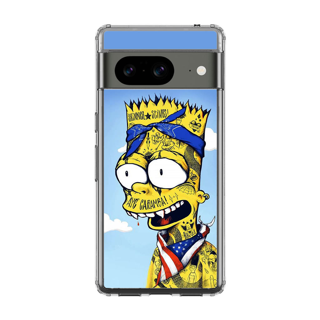 Bootleg Bart Google Pixel 8 Case