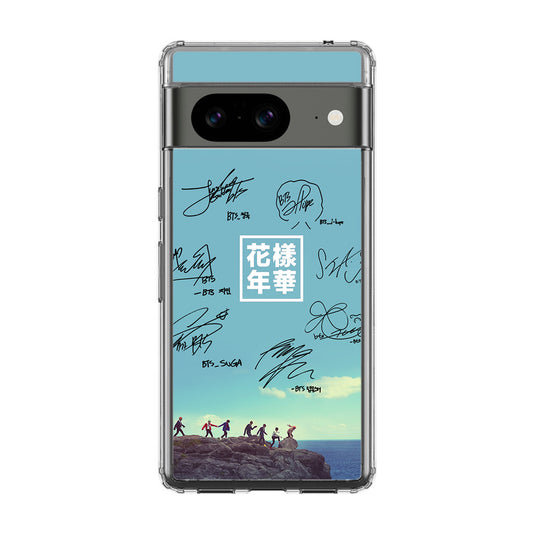 BTS Signature Google Pixel 8 Case