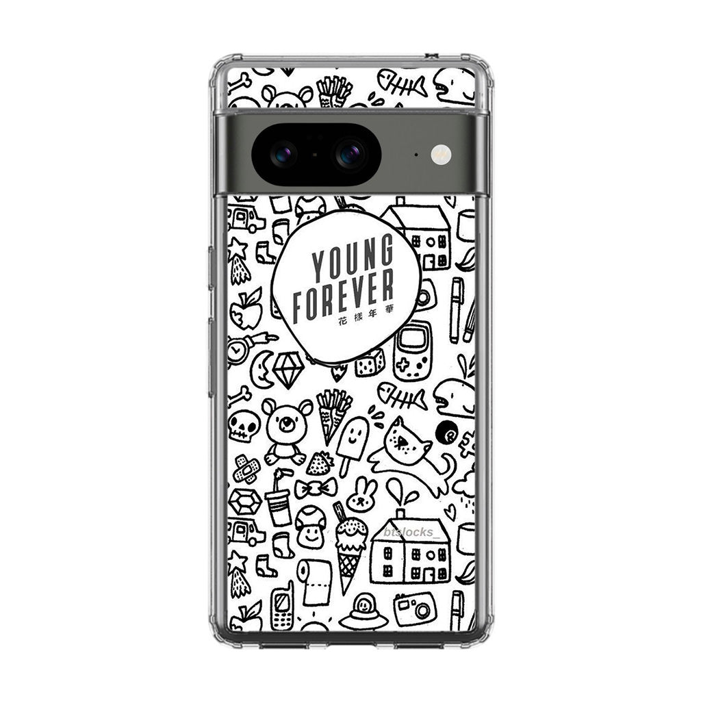 BTS Young Forever Google Pixel 8 Case