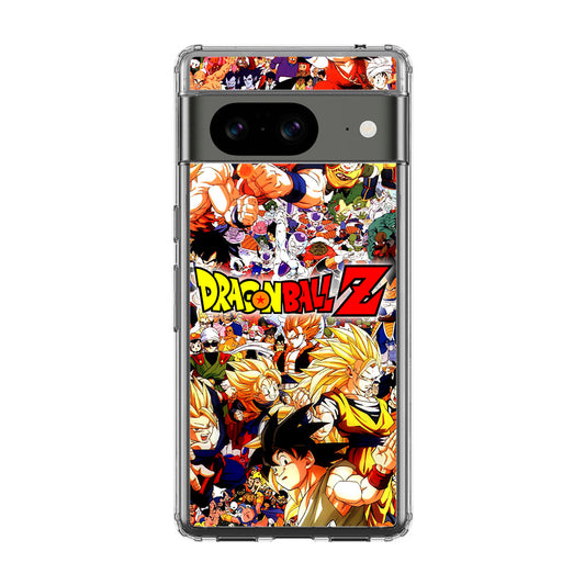 Dragon Ball Z All Characters Google Pixel 8 Case