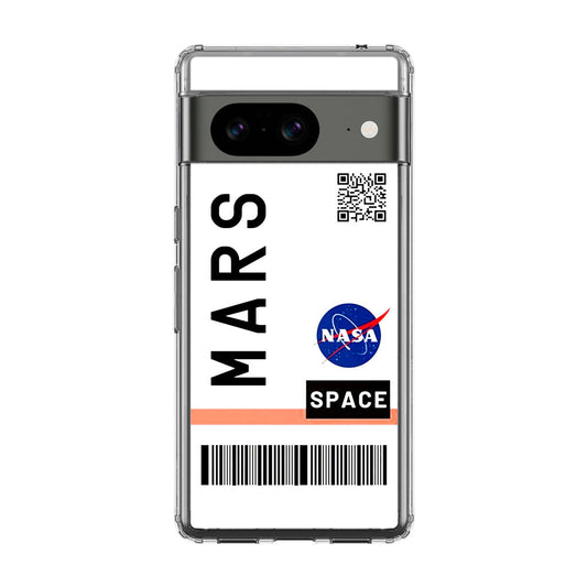 First Class Ticket To Mars Google Pixel 8 Case