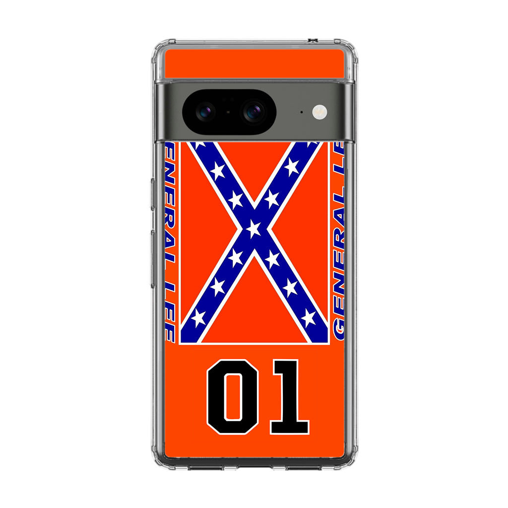 General Lee Roof 01 Google Pixel 8 Case