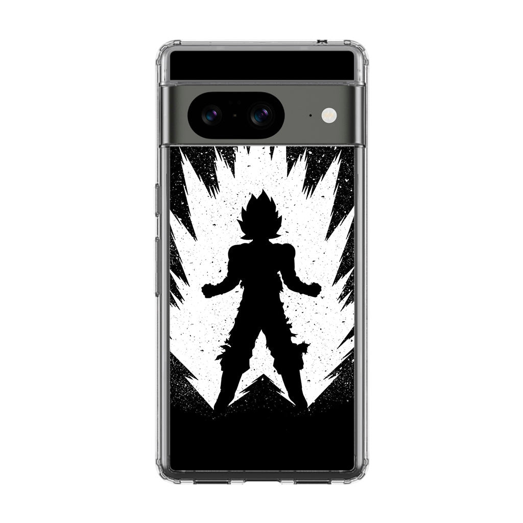 Goku Super Saiyan Black White Google Pixel 8 Case