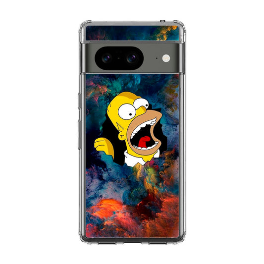 Homer Behind The Black Hole Google Pixel 8 Case