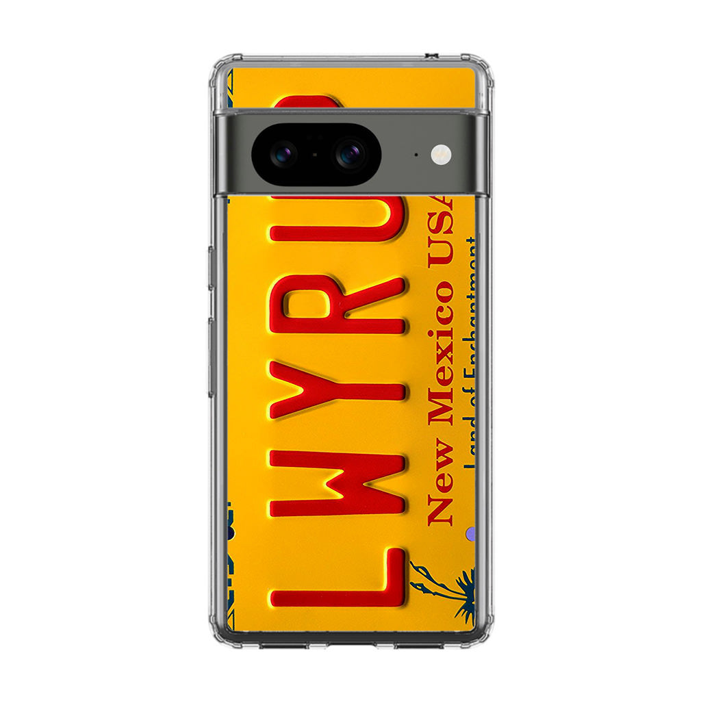 LWYRUP License Plate Google Pixel 8 Case